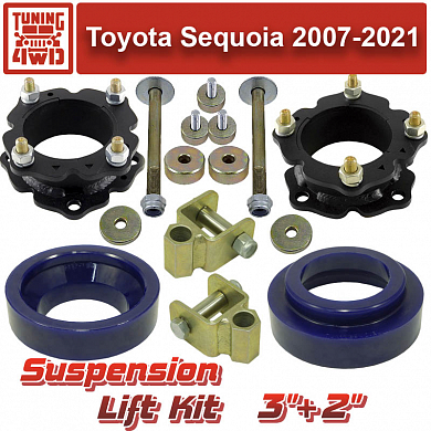 Установка Лифт комплект подвески Toyota Sequoia 2 75+50 мм Toyota Sequoia